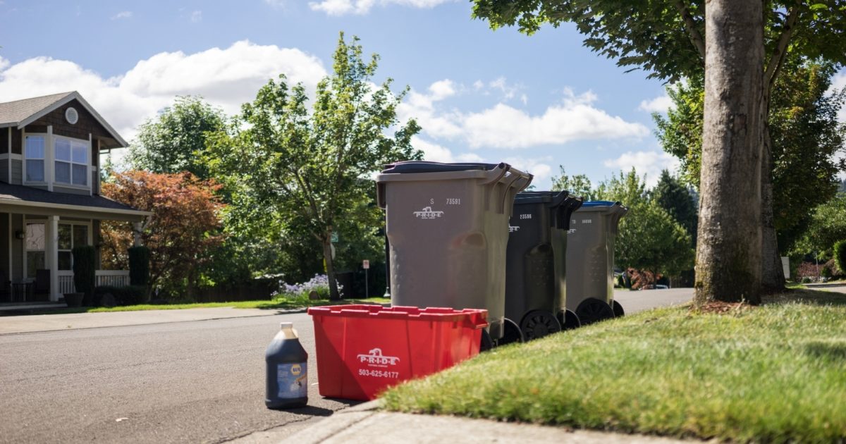 Curbside Pickup Schedule Sherwood, OR Pride Disposal & Recycling